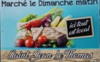 Saint-Jean : marché estival(11/08)