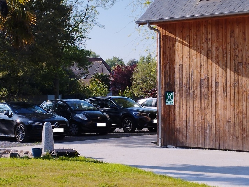 Le parking privé