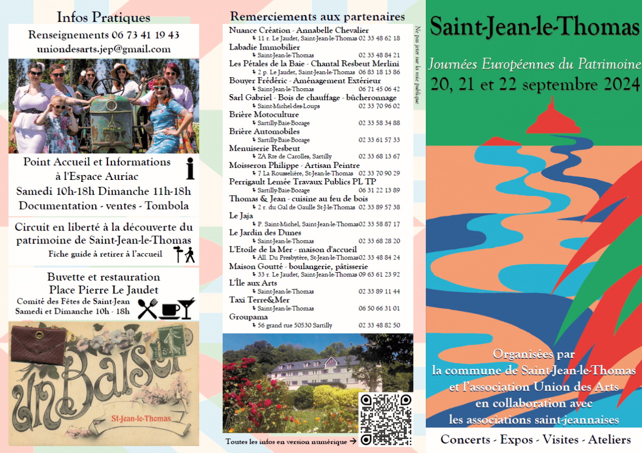 Journées Européennes du Patrimoine à Saint-Jean-le-Thomas