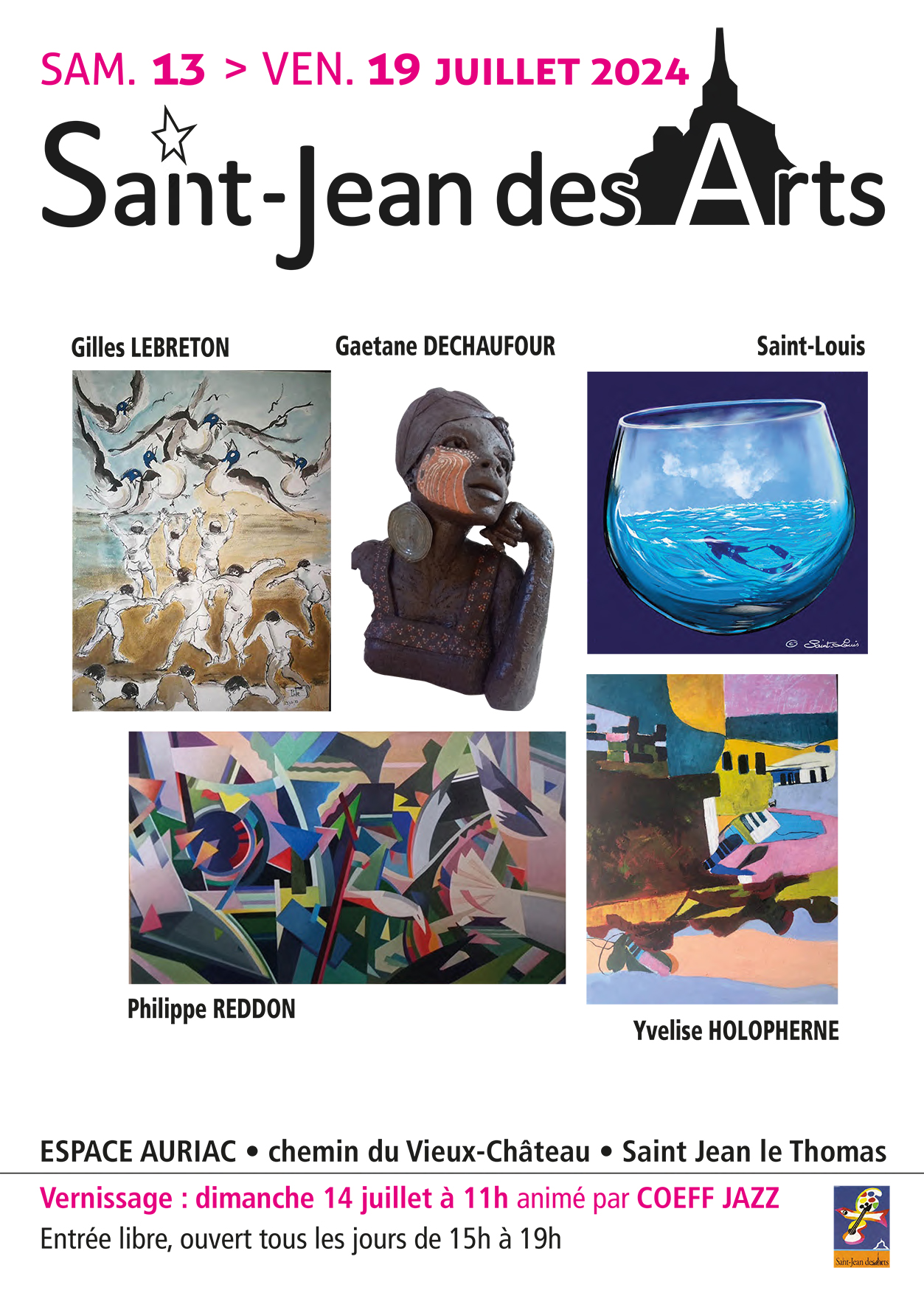 Saint Jean des Arts : saison estivale 2024