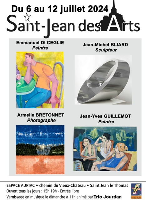 Saint Jean des Arts : saison estivale 2024