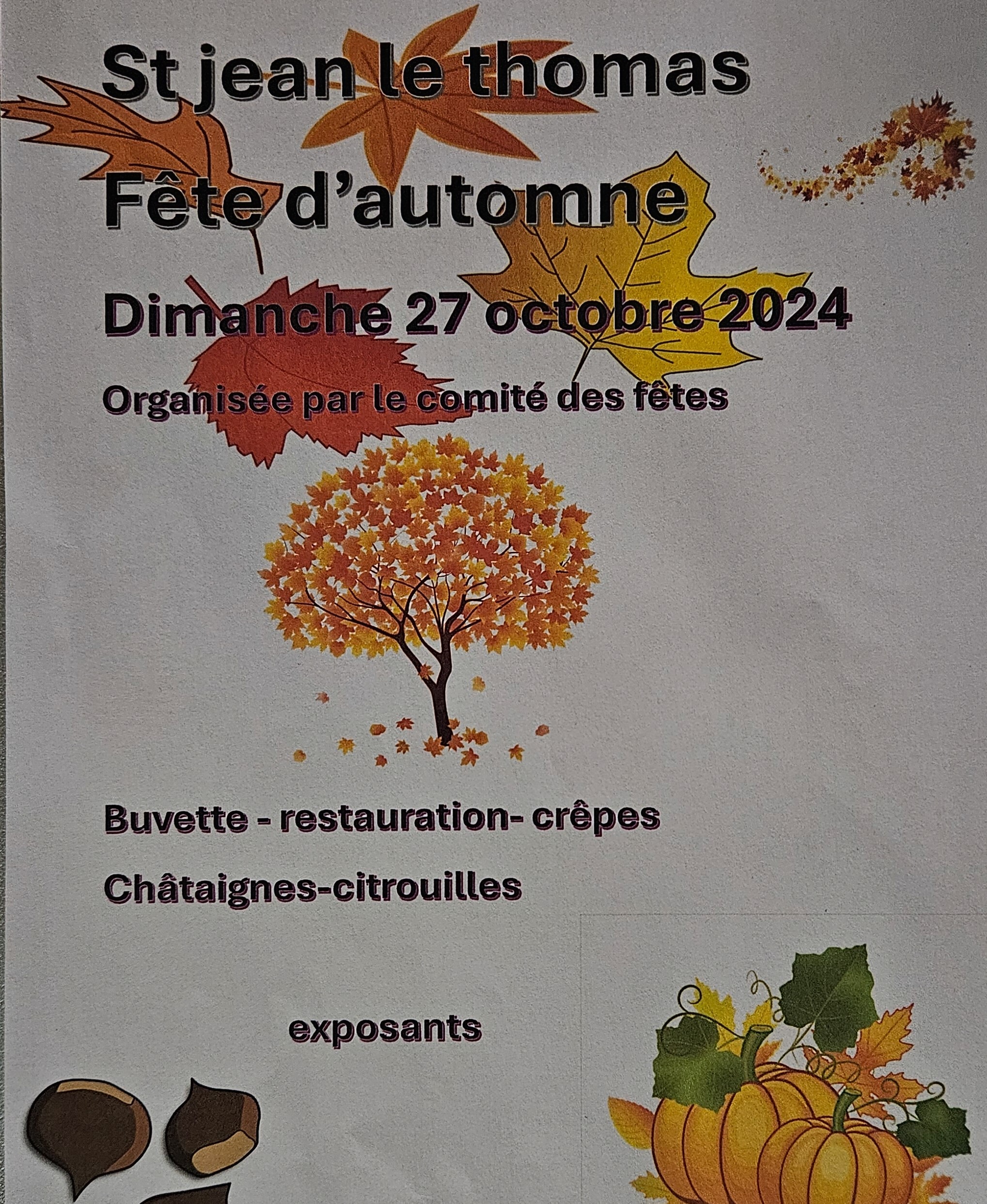 L'AUTOMNE ET DE RETOUR ET CA SE FETE !